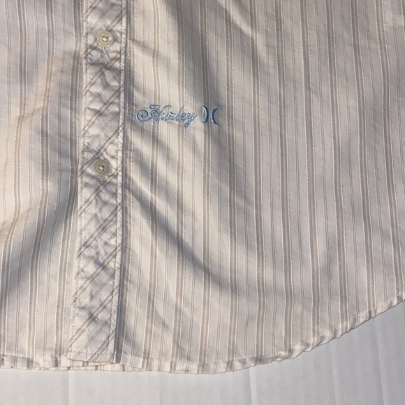 Hurley Men’s Large Long Sleeve Button Up Shirt - Picture 3 of 7